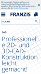 Mobile Screenshot of franzis-cad.de